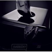 Solight LED stolní lampička stmívatelná, 12W, volba teploty světla, USB, černý lesk náhled