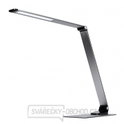 Solight LED stolní lampička stmívatelná, 11W,  změna chromatičnosti, broušený hliník, stříbrná gallery main image