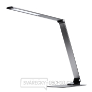 Solight LED stolní lampička stmívatelná, 11W,  změna chromatičnosti, broušený hliník, stříbrná Solight LED stolní lampička stmívatelná, 11W,  změna chromatičnosti, broušený hliník, stříbrná gallery main image