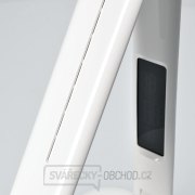 Solight LED stmívatelná stolní lampička s displejem, 6W, volba teploty světla, bílý lesk náhled