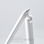 Solight LED stmívatelná stolní lampička s displejem, 6W, volba teploty světla, bílý lesk náhled