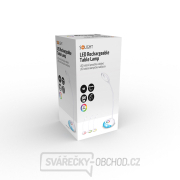 Solight LED stolní lampička nabíjecí, 5W, RGB podsvícení, stmívatelná, USB napájení náhled