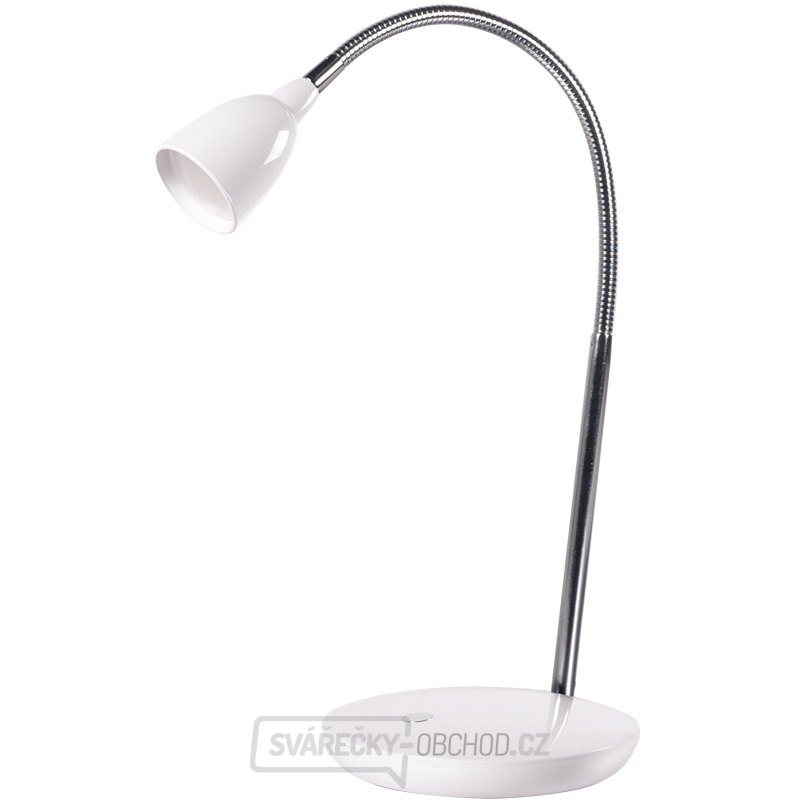 Solight LED stolní lampička, 2.5W, 3000K, podstavec, bílá barva