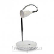 Solight LED stolní lampička, 2.5W, 3000K, podstavec, bílá barva Náhled
