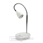 Solight LED stolní lampička, 2.5W, 3000K, podstavec, bílá barva Náhled