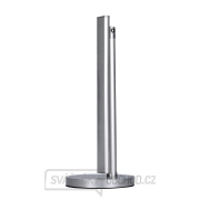 Solight LED stolní lampička, 7W, stmívatelná, změna chromatičnosti, stříbrná barva Náhled