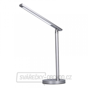 Solight LED stolní lampička, 7W, stmívatelná, změna chromatičnosti, stříbrná barva gallery main image