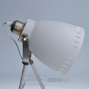 Solight stolní lampa Torino, trojnožka, 52cm, E27, bílá Náhled