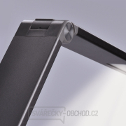 Solight LED stmívatelná lampička s bezdrátovým nabíjením, 10W, změna chromatičnosti, šedá náhled