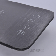 Solight LED stmívatelná lampička s bezdrátovým nabíjením, 10W, změna chromatičnosti, šedá náhled