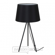 Solight stolní lampa Milano Tripod, trojnožka, 56 cm, E27, černá gallery main image