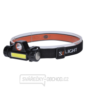 Solight LED čelová nabíjecí svítilna, 3W + COB,150 + 120lm, Li-ion, USB Solight LED čelová nabíjecí svítilna, 3W + COB,150 + 120lm, Li-ion, USB gallery main image