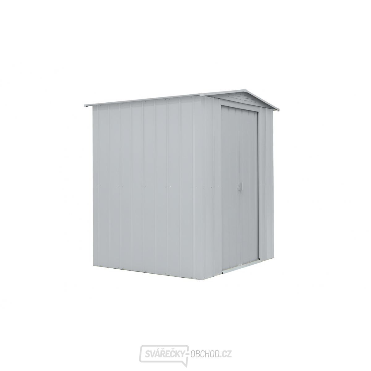 Domek GLOBEL 65 STŘÍBRNÝ se střešním oknem