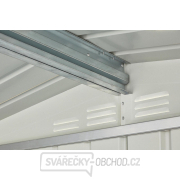 Domek GLOBEL 86 STŘÍBRNÝ se střešním oknem náhled