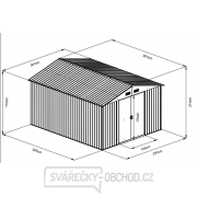 zahradní domek MAXTORE 1012 ZELENÝ Náhled