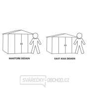 zahradní domek MAXTORE 1012 ZELENÝ náhled