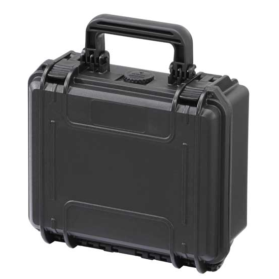 Magg MAX Plastový kufr, 258x243xH 117,5mm, IP 67, barva černá