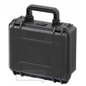 MAX Plastový kufr, 258x243xH 117,5mm, IP 67, barva černá