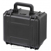 MAX Plastový kufr, 258x243xH 167,5mm, IP 67, barva černá gallery main image