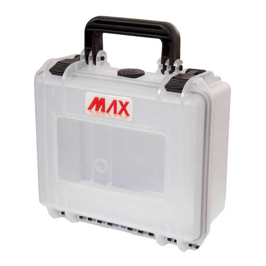 Magg MAX Plastový kufr, 258x243xH 117,5mm, IP 67, barva transparentní