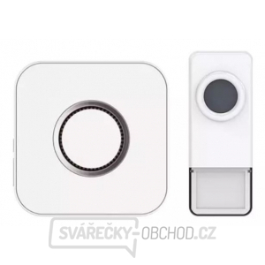 Zvonek bezdrátový Geti GWD 307W na baterie Zvonek bezdrátový Geti GWD 307W na baterie gallery main image