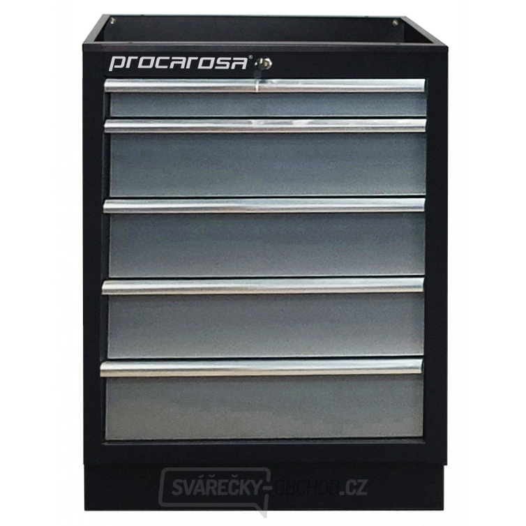 Dílenská skříňka Procarosa PROFI TGC-1305 Barva: Šedá