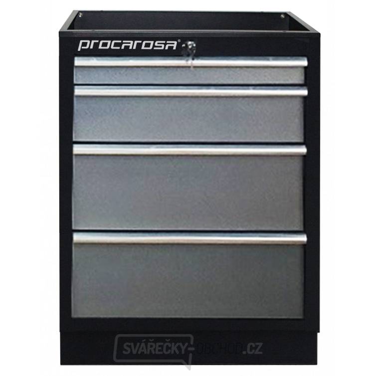 Dílenská skříňka Procarosa PROFI TGC-1304 Barva: Šedá