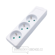 Solight vícenásobná zásuvka, 3 zásuvky Náhled