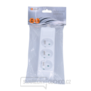 Solight vícenásobná zásuvka, 3 zásuvky Náhled