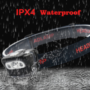 Solight čelová LED svítilna, 3W + červené světlo, 3x AAA Náhled