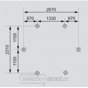 Zahradní altán KARIBU MADRID 28242 Náhled