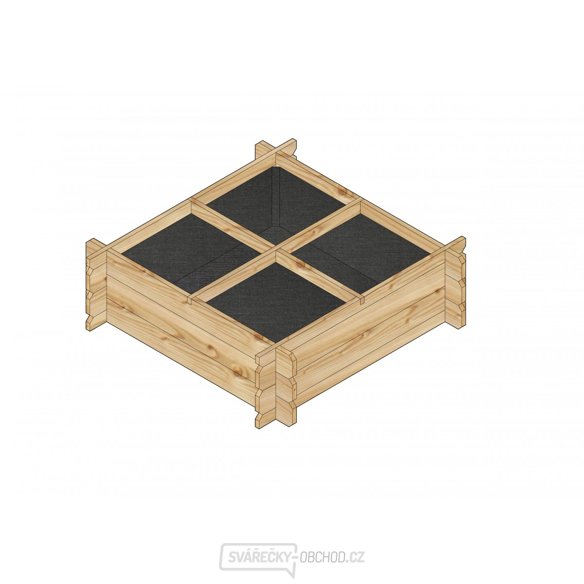 Vyvýšený záhon LANITPLAST POTTING1 (S7279)