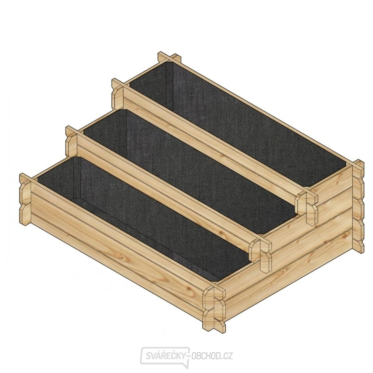 Vyvýšený záhon LANITPLAST POTTING6 (S7278)