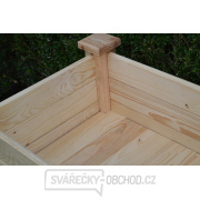 Vyvýšený záhon / truhlík LANITPLAST HOLZKISTE2 natur náhled