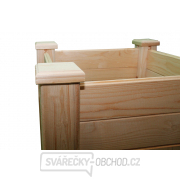 Vyvýšený záhon / truhlík LANITPLAST HOLZKISTE2 natur náhled