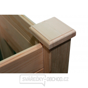 Vyvýšený záhon / truhlík LANITPLAST HOLZKISTE2 natur náhled