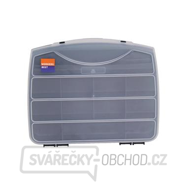 Plastový organizér 25x21x4cm 12 pozic