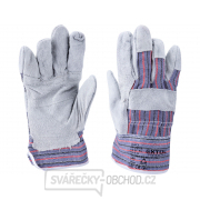 Rukavice kožené s vyztuženou dlaní, velikost 10 Rukavice kožené s vyztuženou dlaní, velikost 10