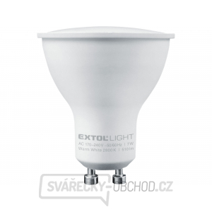 žárovka LED reflektorová, 7W, 510lm, GU10, teplá bílá gallery main image