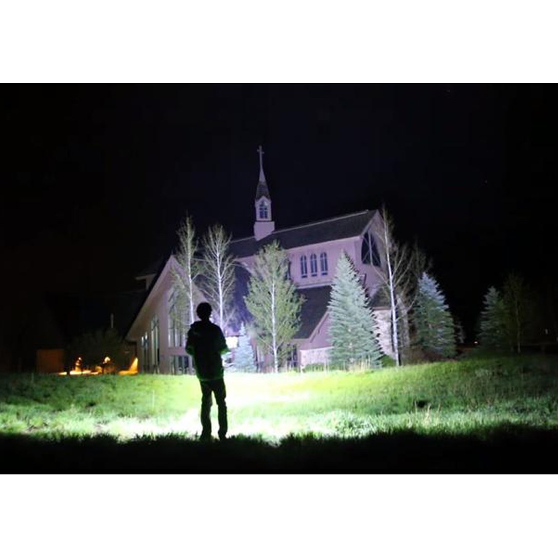 Levně Solight LED nabíjecí svítilna, 1400lm, zoom, power bank, dárkové balení, Li-Ion WN37