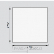 Dřevěný domek KARIBU QUBIC 2 (88527) natur Náhled