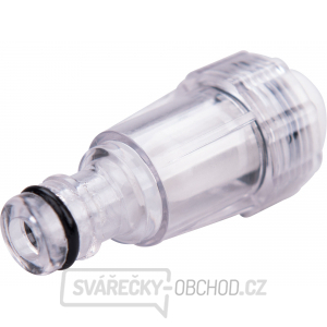 Filtr s konektorem pro rychlospojku, průhledný, G 3/4” Filtr s konektorem pro rychlospojku, průhledný, G 3/4” gallery main image