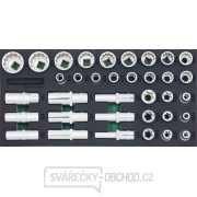 Dílenský montážní vozík vybavený, 175 ks nářadí - JONNESWAY Super náhled