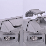 Solight street light SMD, 80W, 12000lm, Meanwell, 4000K, 120°, IP65, 85-265V, šedá náhled