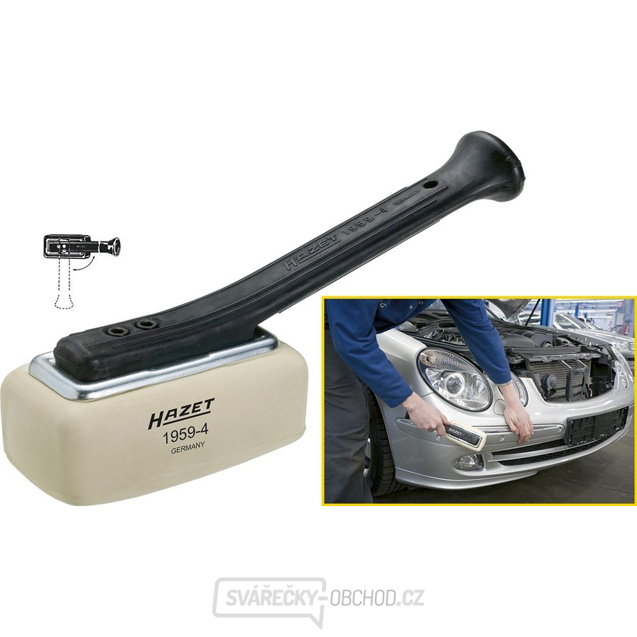 Kladivo s elastickou hmotou HAZET 1959-4 Kladivo s elastickou hmotou HAZET 1959-4 gallery main image
