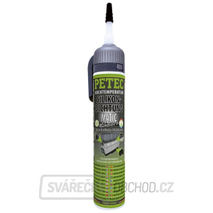 PETEC 97720 Silikonová těsnicí hmota, černá PETEC 97720 Silikonová těsnicí hmota, černá gallery main image