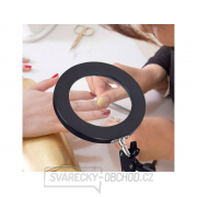 lampa stolní s lupou, USB napájení, 1300lm, 3 barvy světla, 5x zvětšení náhled