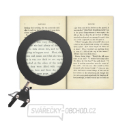 lampa stolní s lupou, USB napájení, 1300lm, 3 barvy světla, 5x zvětšení náhled