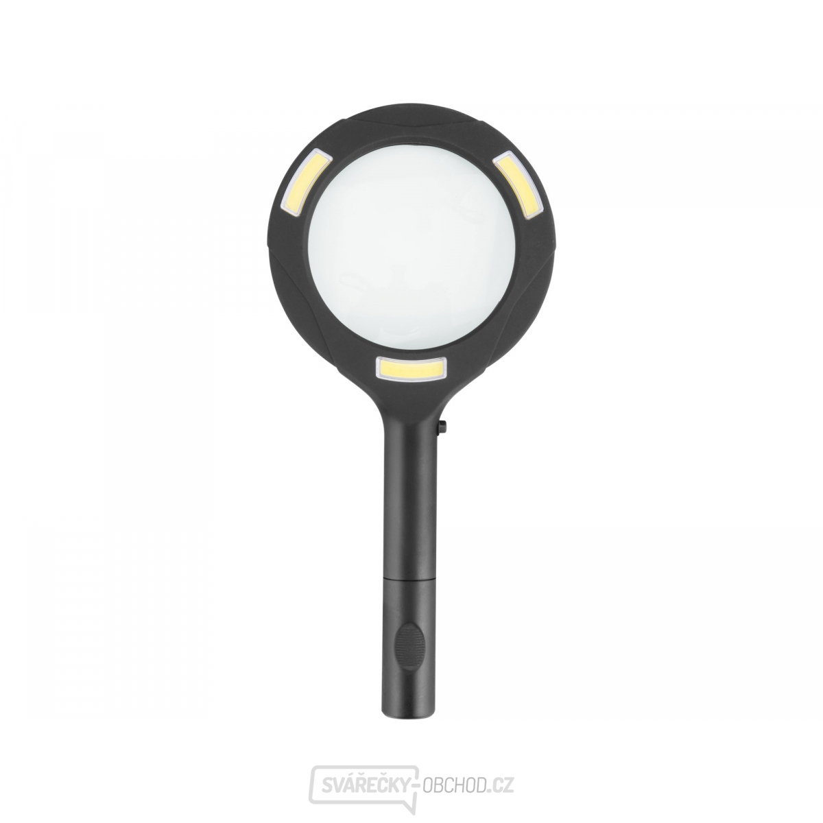 Lupa se světlem 80lm, 5x zvětšení, 3x0,5W COB LED