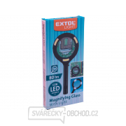Lupa se světlem 80lm, 5x zvětšení, 3x0,5W COB LED Lupa se světlem 80lm, 5x zvětšení, 3x0,5W COB LED náhled